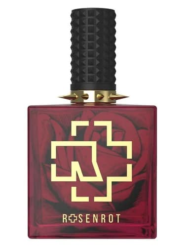 Frasco del perfume Rosenrot de Rammstein — fragancia unisex
