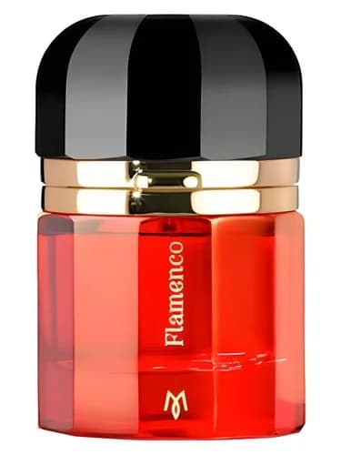 Frasco del perfume Flamenco de Ramon Monegal — fragancia unisex