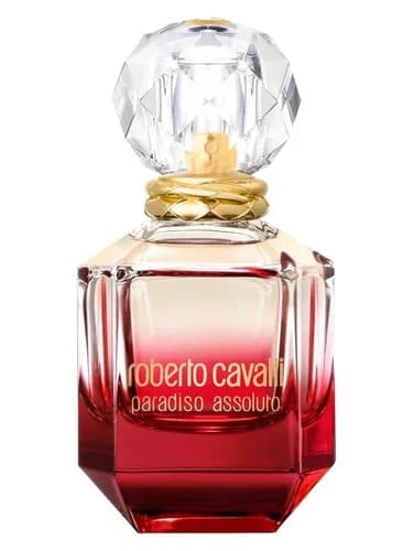 Frasco del perfume Paradiso Assoluto de Roberto Cavalli — fragancia femenino
