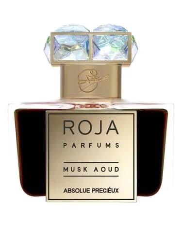 Frasco del perfume Musk Aoud Absolue Precieux de Roja Dove — fragancia unisex