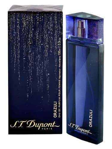 Frasco del perfume Orazuli de S T Dupont — fragancia femenino