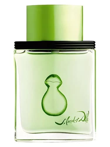 Frasco del perfume Agua Verde de Salvador Dali — fragancia masculino