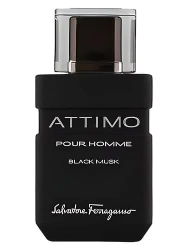Frasco del perfume Attimo Black Musk Pour Homme de Salvatore Ferragamo — fragancia masculino