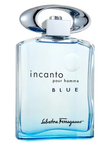 Frasco del perfume Incanto Pour Homme Blue de Salvatore Ferragamo — fragancia masculino
