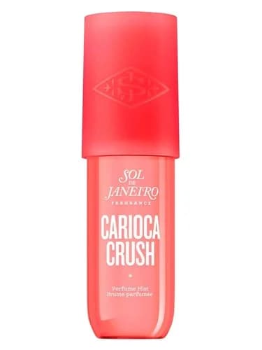 Frasco del perfume Carioca Crush de Sol De Janeiro — fragancia femenino