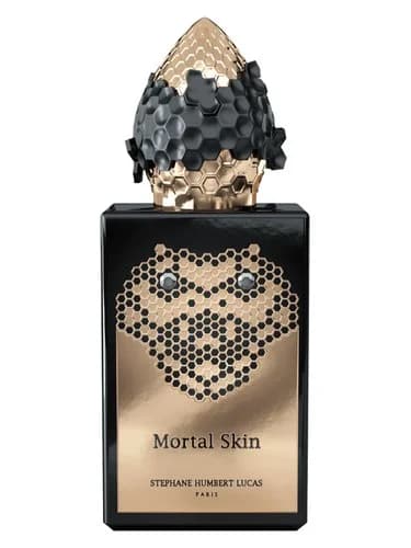 Frasco del perfume Mortal Skin de Stephane Humbert Lucas 777 — fragancia unisex