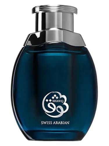 Frasco del perfume Shawq de Swiss Arabian — fragancia unisex