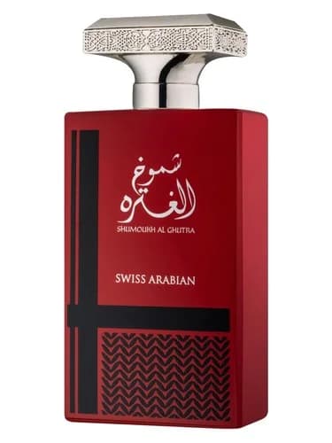 Frasco del perfume Shumoukh Al Ghutra de Swiss Arabian — fragancia masculino