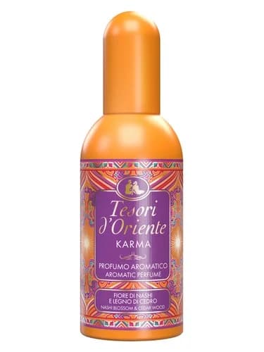 Frasco del perfume Karma de Tesori D Oriente — fragancia unisex