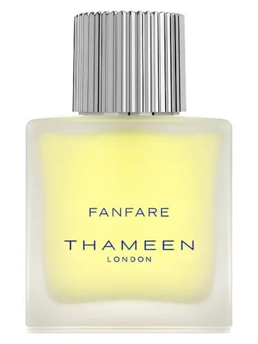 Frasco del perfume Fanfare de Thameen — fragancia unisex