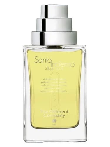 Frasco del perfume Santo Incienso Sillage Sacre de The Different Company — fragancia unisex