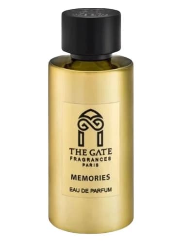 Frasco del perfume Memories de The Gate Fragrances Paris — fragancia unisex