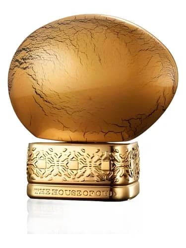 Frasco del perfume Golden Powder de The House Of Oud — fragancia unisex
