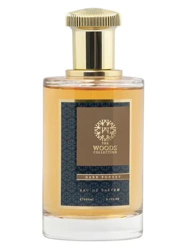 Frasco del perfume Dark Forest de The Woods Collection — fragancia unisex