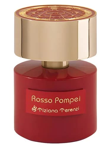 Frasco del perfume Rosso Pompei de Tiziana Terenzi — fragancia femenino