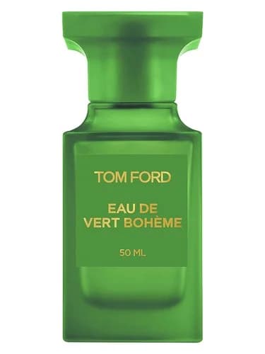 Frasco del perfume Eau De Vert Boheme de Tom Ford — fragancia femenino