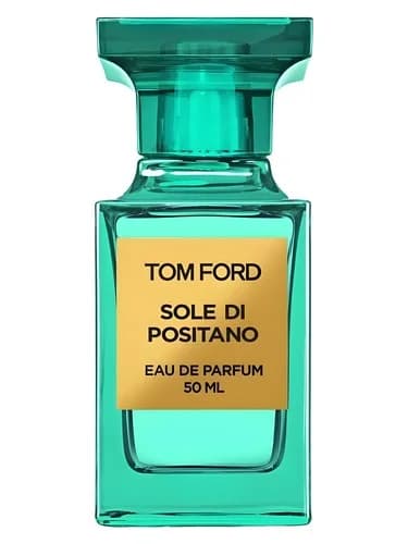 Frasco del perfume Sole Di Positano de Tom Ford — fragancia unisex