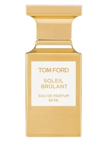 Frasco del perfume Soleil Brulant de Tom Ford — fragancia unisex