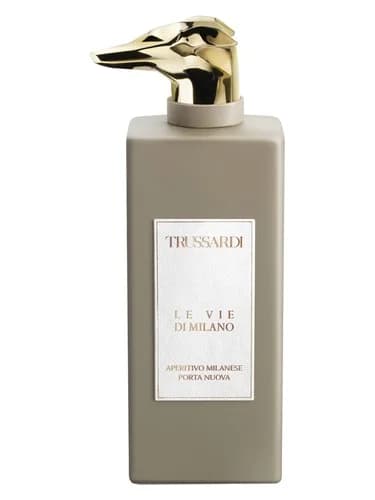 Frasco del perfume Aperitivo Milanese Porta Nuova de Trussardi — fragancia unisex