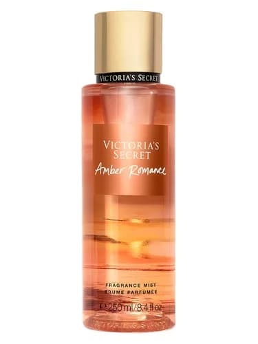 Frasco del perfume Amber Romance de Victoria S Secret — fragancia femenino