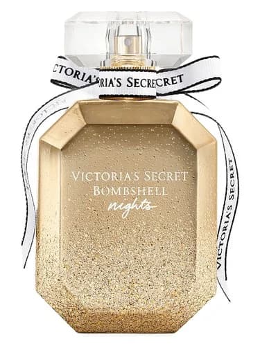 Frasco del perfume Bombshell Nights de Victoria S Secret — fragancia femenino