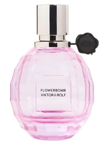 Frasco del perfume Flowerbomb La Vie En Rose de Viktor Rolf — fragancia femenino