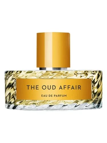 Frasco del perfume The Oud Affair de Vilhelm Parfumerie — fragancia unisex
