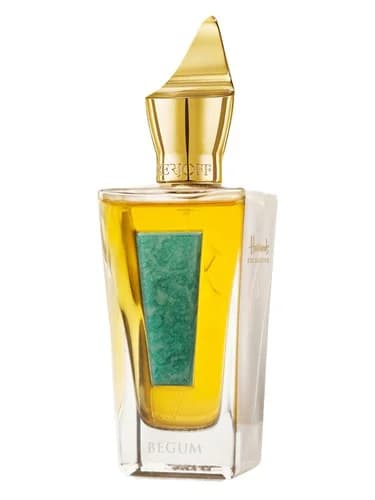 Frasco del perfume Begum de Xerjoff — fragancia unisex