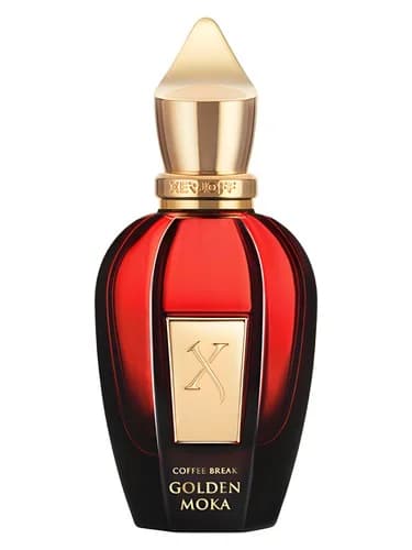Frasco del perfume Golden Moka de Xerjoff — fragancia unisex