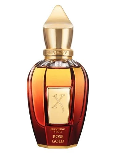 Frasco del perfume Rose Gold de Xerjoff — fragancia unisex