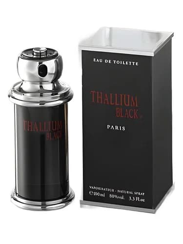 Frasco del perfume Thallium Black de Yves De Sistelle — fragancia masculino