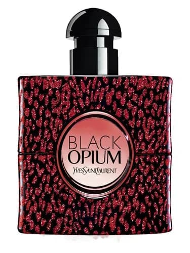 Frasco del perfume Black Opium Baby Cat Collector de Yves Saint Laurent — fragancia femenino