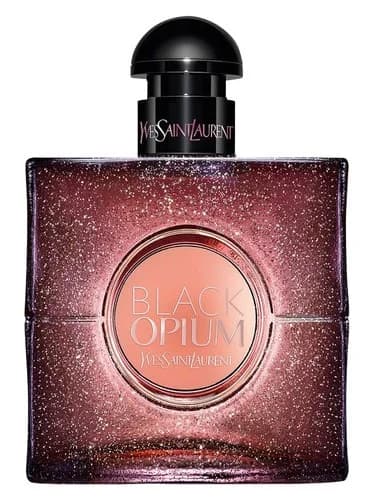 Frasco del perfume Black Opium Eau De Toilette 2018 de Yves Saint Laurent — fragancia femenino