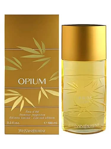 Frasco del perfume Opium Eau D Ete Summer Fragrance 2004 de Yves Saint Laurent — fragancia femenino