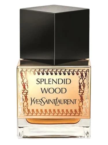 Frasco del perfume Splendid Wood de Yves Saint Laurent — fragancia unisex