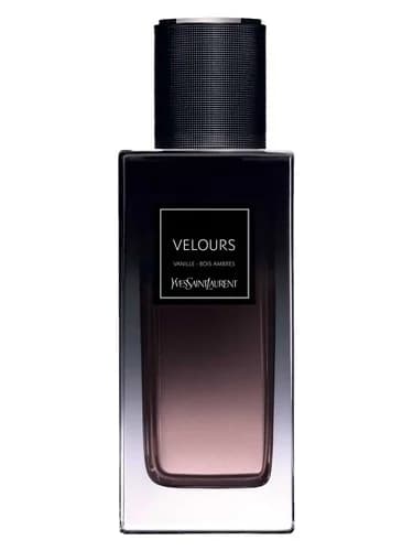 Frasco del perfume Velours de Yves Saint Laurent — fragancia unisex