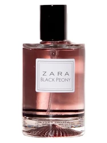 Frasco del perfume Black Peony de Zara — fragancia femenino