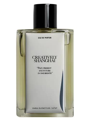 Frasco del perfume Creatively Shanghai de Zara — fragancia unisex
