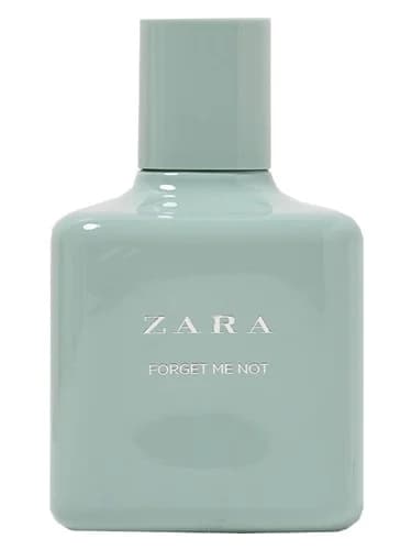 Frasco del perfume Forget Me Not de Zara — fragancia femenino