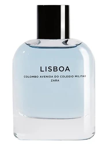 Frasco del perfume Lisboa Colombo Avenida Do Colegio Militar 2022 de Zara — fragancia masculino