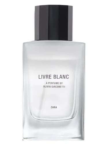 Frasco del perfume Livre Blanc de Zara — fragancia masculino