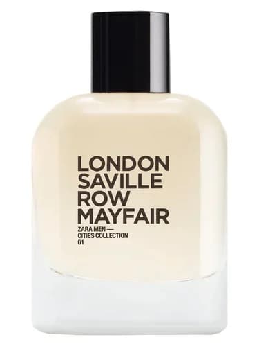 Frasco del perfume London Saville Row Mayfair de Zara — fragancia masculino