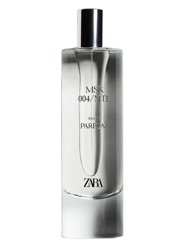 Frasco del perfume Msk 004 Ntl de Zara — fragancia femenino