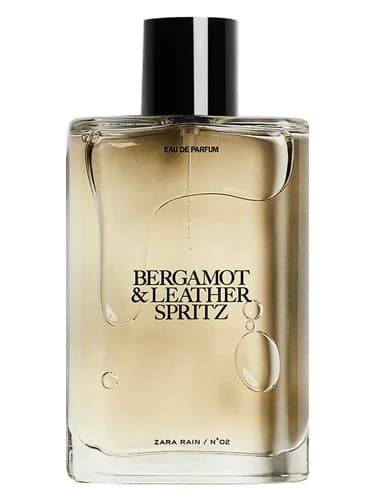Frasco del perfume No 2 Bergamot And Leather Spritz de Zara — fragancia femenino