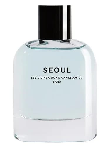 Frasco del perfume Seoul 532 8 Sinsa Dong Gangnam Gu de Zara — fragancia masculino
