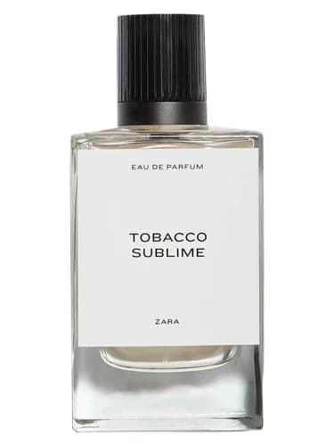 Frasco del perfume Tobacco Sublime de Zara — fragancia masculino