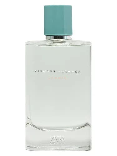 Frasco del perfume Vibrant Leather Summer de Zara — fragancia masculino