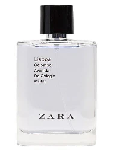 Frasco del perfume Zara Lisboa Colombo Avenida Do Colegio Militar de Zara — fragancia masculino