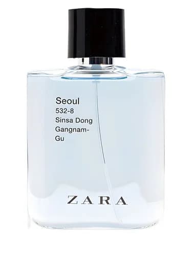 Frasco del perfume Zara Seoul 532 8 Sinsa Dong Gangnam Gu de Zara — fragancia masculino