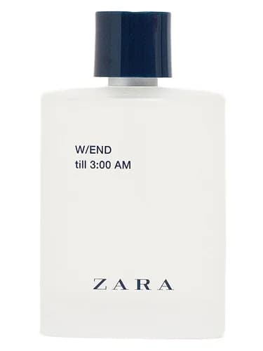 Frasco del perfume Zara W End Till 3 00 Am de Zara — fragancia masculino